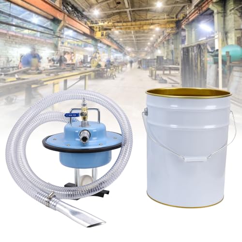 Aspiradora neumática industrial de 20L con ruedas miniatura 3