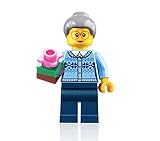 LEGO Holiday Minifigure - Grandmother Figure (with Sweater & Gift) 60155