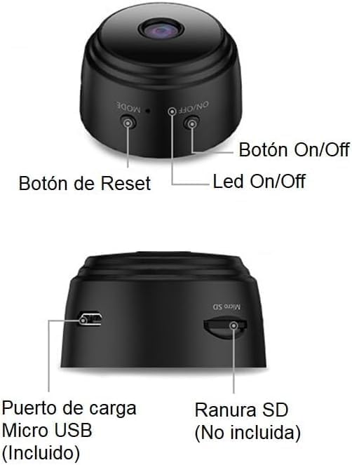 BootyBay Mini WiFi Biztonsági Kamera - Rejtett Megfigyelés Autóhoz, Lakáshoz és Irodához