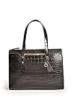 GUESS Women's Kingsville Croc-Embossed Tote