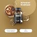 Schwarzer Knoblauch 100:1-15000 mg Knoblauch Extrakt pro Portion - Allium Sativum - 180 veganes Kapseln...