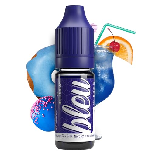 Belissia Colorant alimentaire bleu - 10ml liquide & hautement concentré - colorant alimentaire pour la pâtisserie, la cuisine, le fondant & les desserts - vegan, fort pouvoir colorant, goût neutre