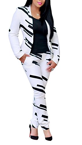 Chic & Comfy: The Perfect Two-Piece Striped Suit