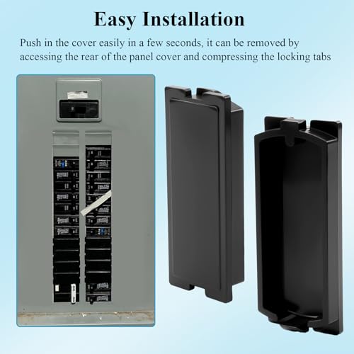 Placa de cubierta de disyuntor eléctrico BRFPP de 1 pulgada para Eaton 7