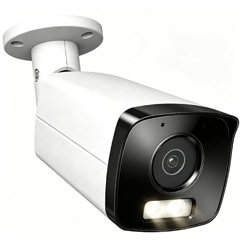 UNILOOK 6MP Bullet PoE IP Camera, Wired Security IP Camera Outdoor