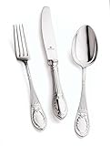 Wilkens 30-tlg. versilbertes Besteck Set Straßburger Empire 180g Royal Versilberung
