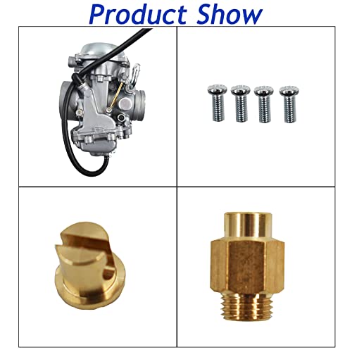 Silscvtt Carburetor Replacement for Polaris Sportsman 300 335 500 600 700 Hawkeye 300 Xplorer 500 Big Boss 500 Scrambler 500 by Silscvtt - Image 4