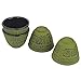 26 oz Japanese Cast Iron Pot Tea Set - Teapot with Infuser and Trivet for Loose Tea Adults, Green