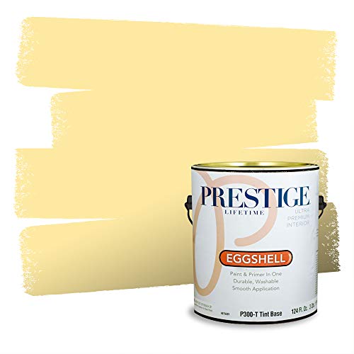 PRESTIGE Paints P300-T-3006-2BVP Paint and Primer In One, 1 gallon, Lemon Twist