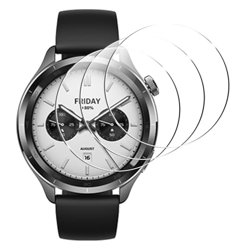 �y3���Z�b�g�zFor Xiaomi Watch S4 �K���X�t�B���� �V���I�~ �X�}�[�g�E�H�b�` S4 �ی십���K���X�t�B���� �ylarfbulroc�z���{���f�ވ��Ɏq���E���d�x9H �E�����ߗ��E�ϏՌ��E�h�o�E��U�h�~�E�w��h�~�E��ʑN�₩�����ׁE�\��t��