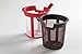 Chatsford-Filtre de Rechange 4 Tasses-Rouge