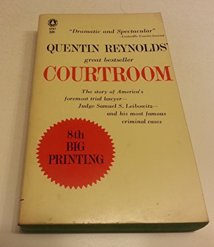 Courtroom - Quentin Reynold's B000RT87P4 Book Cover