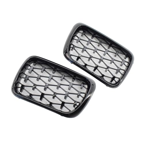 Calandre de pare-choc avant Série 3 E36 noir brillant pour remplacement grille voiture 97-99