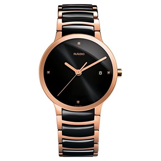 Rado R30554712 - Reloj para Hombres, Correa de Acero Inoxidable