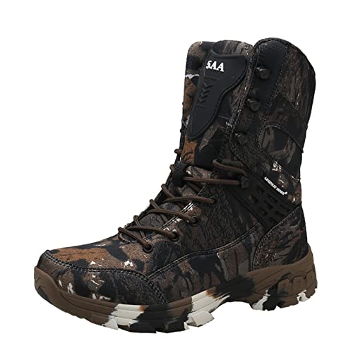 Men's Military Tactical Boots Outdoor Mountaineering Trekking Commando Tactical Boots Backpacking Boots Combat Boots - Main Image