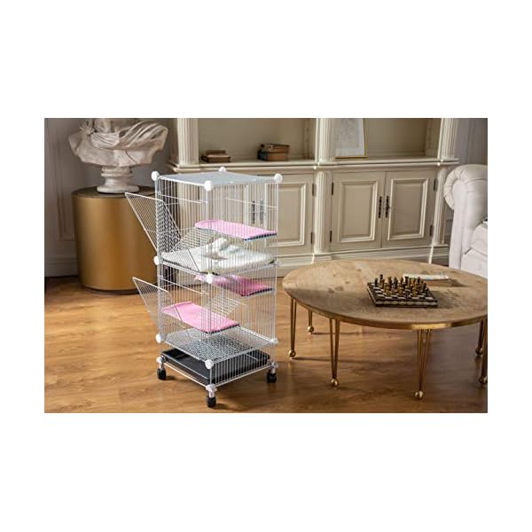 Pet-Hutch-Cages-for-Hamster-Rat-or-Other-Small-Animals-Indoor-Expandable-and-Stackable-14x14x28-in Pet-Hutch-Cages-for-Hamster-Rat-or-Other-Small-Animals-Indoor-Expandable-and-Stackable-14x14x28-in