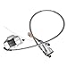 Go Kart 44 Rear Live Axle Assembly Kit Rear Axle Pillow blocks Sprocket Brake Disc Wheel Hubs Chain Brake Master Cylinder Caliper Replacement for Go Kart ATV Quad and Drift Trikes
