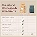 Premium Cassava & Tofu Cat Litter - Natural Ingredients, Quick Clumping, Long-Lasting Odor Control, Easy Scooping, Unscented, Dust-Free, Lightweight Pellets for Cats & Kittens