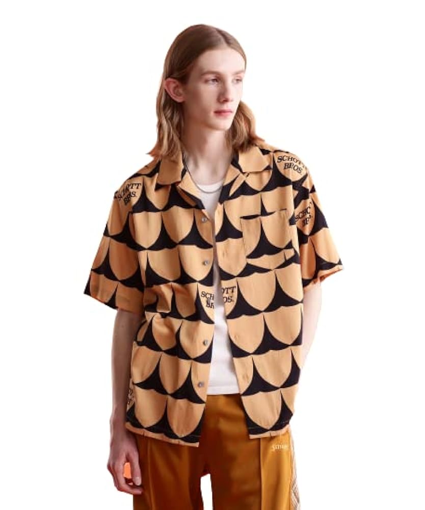 Amazon.co.jp: Schott NYC 782-3123012 HAWAIIAN SHIRT