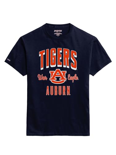 Image of JanSport NCAA Officially Licensed Campus Short Sleeve T Shirt for Men, Soft & Breathable Pre-Shrunk Cotton Crewneck T Shirt