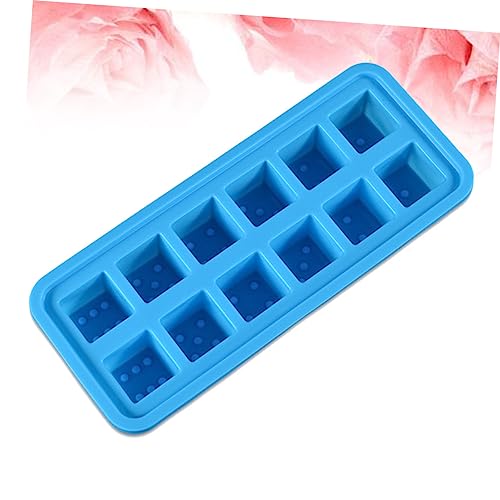 Molde para cubos de hielo de silicón de 12 cavidades miniatura 7