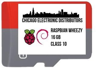Raspberry Pi Raspbian Class 10 16 GB microSD Card