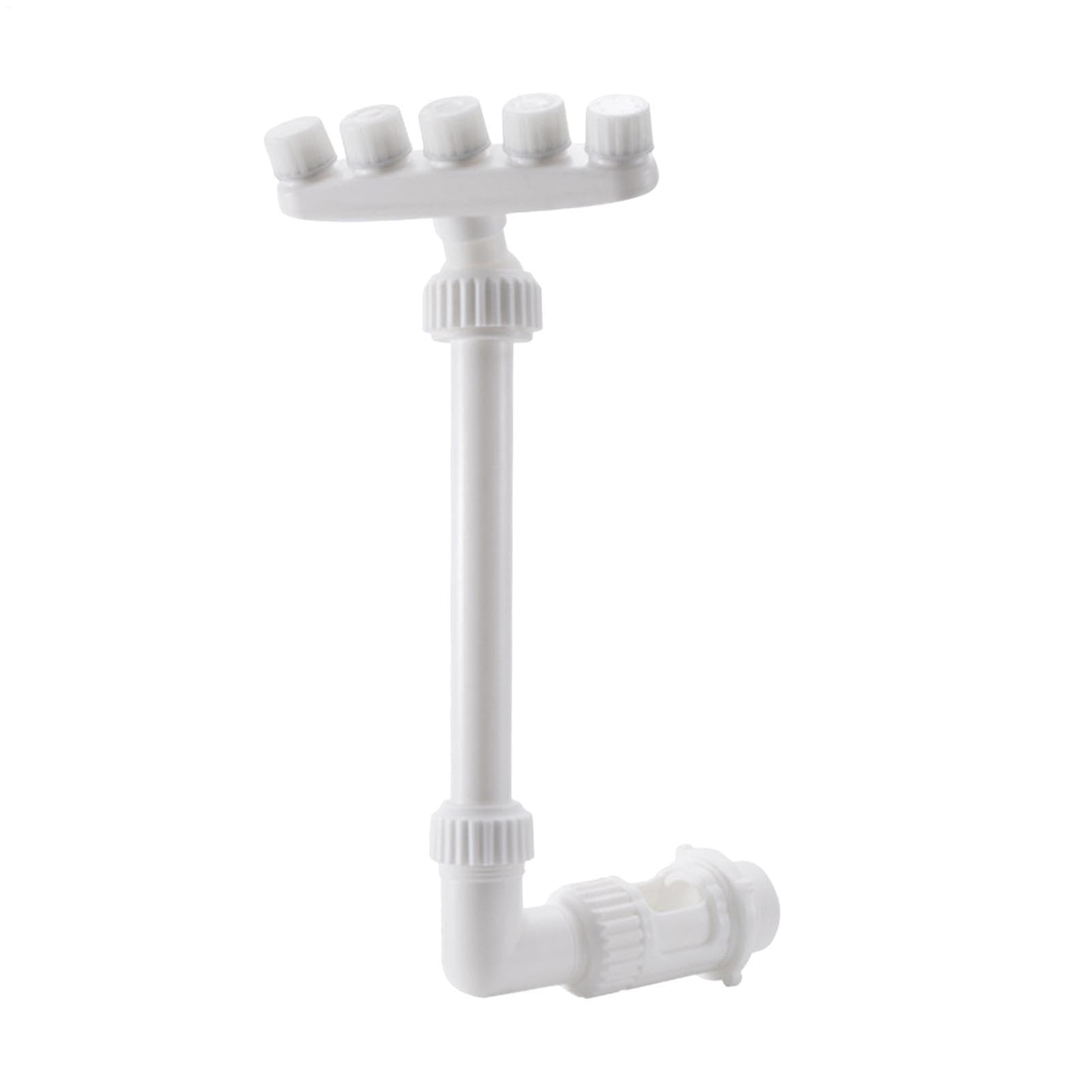 Fuente de agua para piscina, 5 posiciones, pulverizador ajustable en