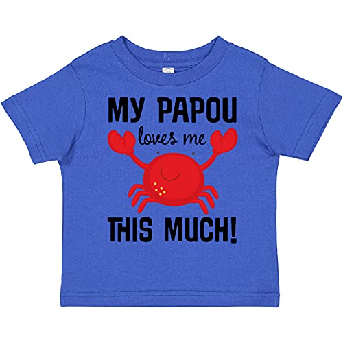inktastic My Papou Loves Me Toddler T-Shirt