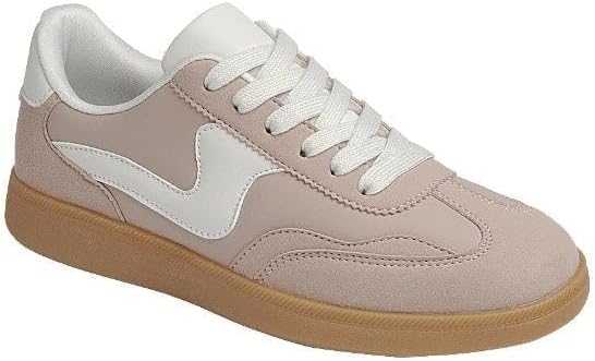 Forever Link Modern-12 Women's Low Top Lady Sneakers Lace-up Fashion Shoes