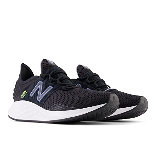 Image of New Balance Men's Fresh Foam Roav V1 Running Shoe, Black /White, 8.5 W