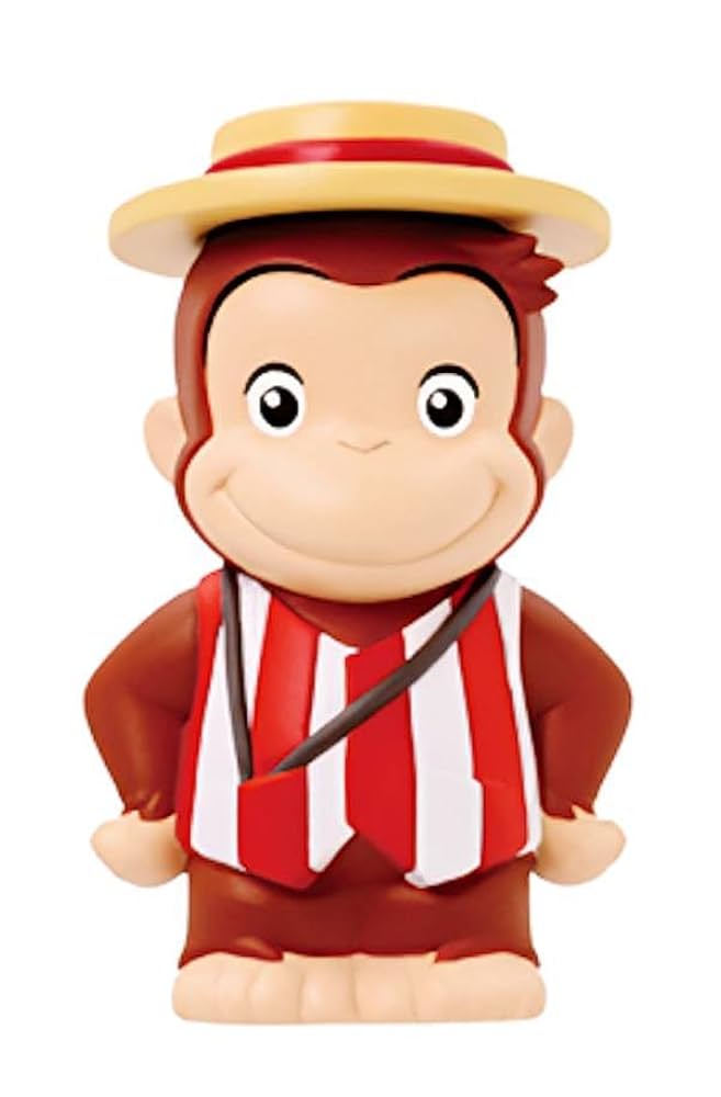 Amazon | 【ポップコーンスタンド】 おさるのジョージ ソフビ