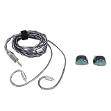 Fabater Auricolari Cablati HiFi Design Acustico Avanzato per il Gioco con Connettori Rimovibili da 3,5 Mm e 4,4 Mm Auricolare Composito in Ceramica