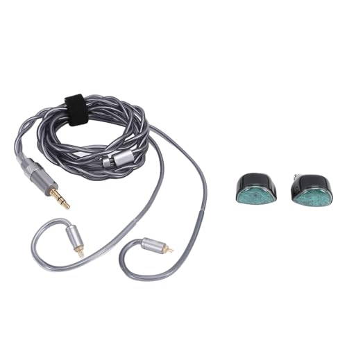 Acogedor HiFi�Q�[�~���OIEM�L���C���z���A11mm�_�C�i�~�b�N�h���C�o�[�C���C���[���j�^�[�A�Z���~�b�N�����_�t�����A0.78mm 2�s�����O���\�ȃX�e�[�W�p3.5 4.4�P�[�u���t��