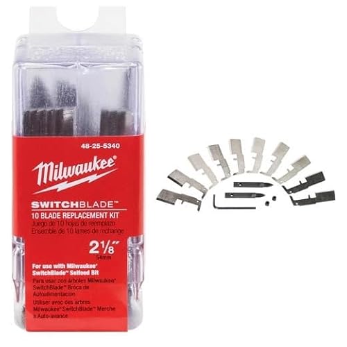 Milwaukee 48-25-5325 1-1/2-Inch 10 Blade Replacement Kit
