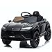 Produktbild FINOOS Lambo Urus Elektroauto für Kinder, Originallizenz, Batterie, vertikal öffnende Türen, 2 Motoren, 12-V-Batterie, 2,4-GHz-Fernsteuerung, 1 bis 4 Jahre (Schwarz)