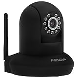 Foscam FI9831P HD 960P WiFi Security IP Camera with iOS/Android App, Pan, Tilt, Zoom, Two-Way Audio, Night Vision up to 26ft, and More (Black)