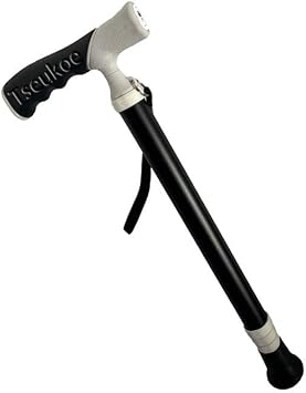 Titanium Alloy Hiking Stick or Walking Sticks, Adjustable Hiking Pole for Men and Women, Dual-Purpose Telescopic Cane