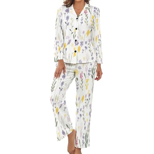 Pyjama pour femme ample et respirant contre la chaleur nocturne