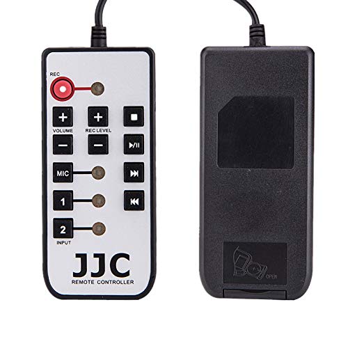 Jjc H4N Cable Wired Remote Control Commander For Zoom H4N & H4N Pro All Black (2020 Model) Handy Portable Digital Recorder Replaces Zoom Rch-4N Controller - Cable Length: Approx 1.4M / 4.6 Feet #TOP2