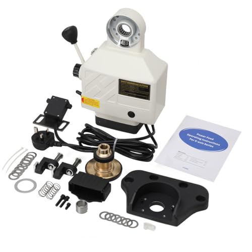 Lfhelper Power Feed Table Milling, X-Axis Feed Milling Table Feed Device Milling Machine, 135lb/in X-Axis Power Drive Feed