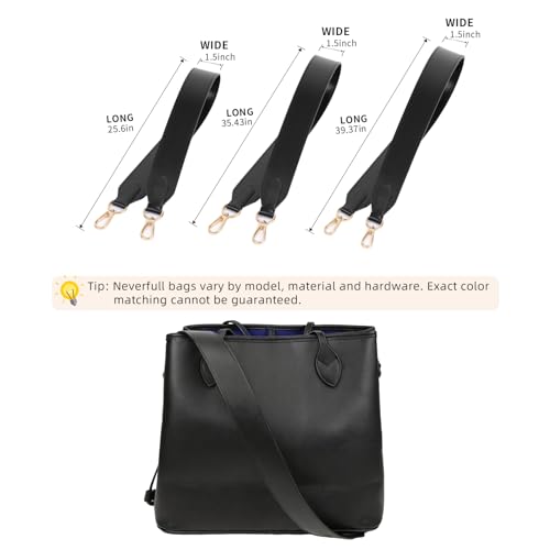 Image of DGAZ Vachetta Leather Crossbody Strap for Neverfullbag with Gift Box, Handmade DIY purse strap