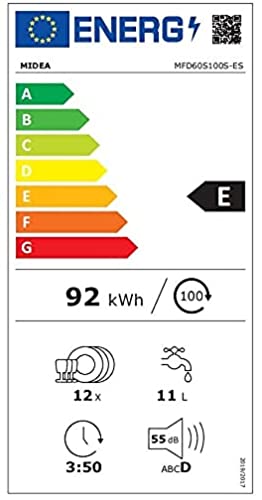Midea-Lavavajillas-60-cm-12-servicios-55-db-Filtro-antibacterias-Eliminacion-del-9999-de-Bacterias-Con-sistema-anti-apertura-infantil-y-programacion-horaria-Inox-MFD60S100S-ES
