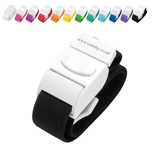 ROLSELEY Medical Tourniquet with Quick Release Buckle, Latex Free, Black