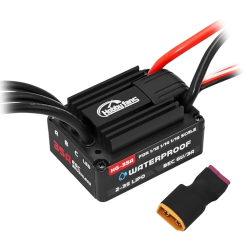 Hobby Fans HG-35A Waterproof Brushless ESC for RC Cars