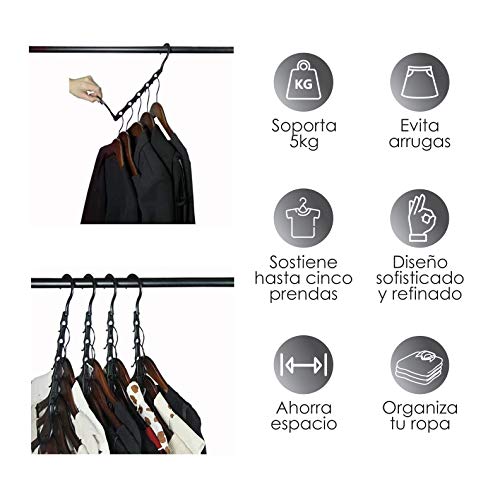 La mejor comparación de Set de ganchos para ropa listamos los 10 mejores. 17 Imagen adicional