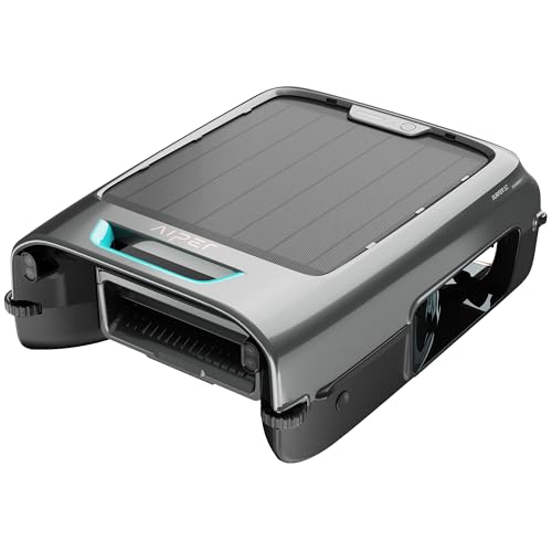 AIPER Surfer S2 Robotic Solar Pool Skimmer with APP Support, 24/7 Cleaning, Dual Charging Modes, Smart Obstacle Avoidance, Ideal for Most Swimming Pool Types