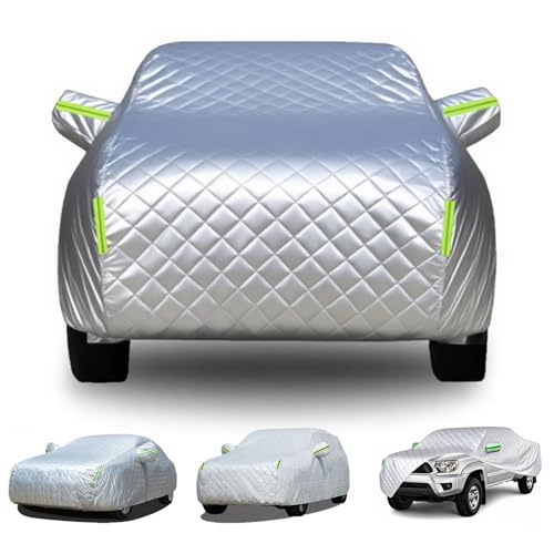☑Telo Antigrandine per Auto per A lfa R om eo Spider Duetto Tutti Telo Copri Auto,Facile da Usare: Copertura antigrandine per auto per Installazione rapida e stoccaggio compatto. Telo copriauto antigraffio! Questo telo copriauto antigrandine impermeabile e isolante si adatta perfettamente alla maggior parte dei modelli. Include cinghie antivento per fissarlo durante i temporali. Si ripiega ordinatamente nel bagagliaio quando non in uso.