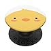 Grazioso kawaii pulcini Chicky Cheep Cheep Cartoon Animali Peluche PopSockets PopGrip Intercambiabile