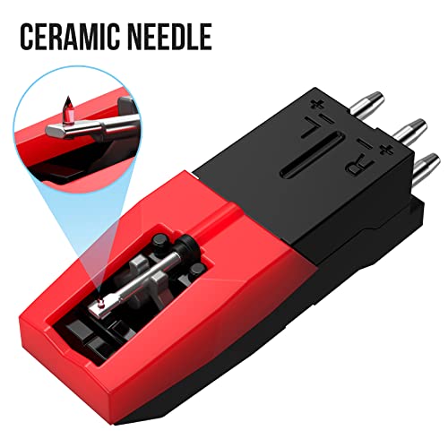 Digitnow Record Player Needles,3 Pack Replacement Stylus For Turntable,Upgraded Record Player Cartridge With Stylus Replacement For Vintage Lp, Phonograph #TOP1