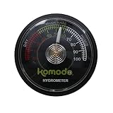 Reptile Mountable Analogue Humidity Hygrometer Gauge Monitor Colour Coded